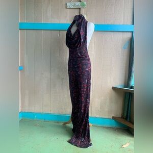 Elegant Black and Red Jumpsuit